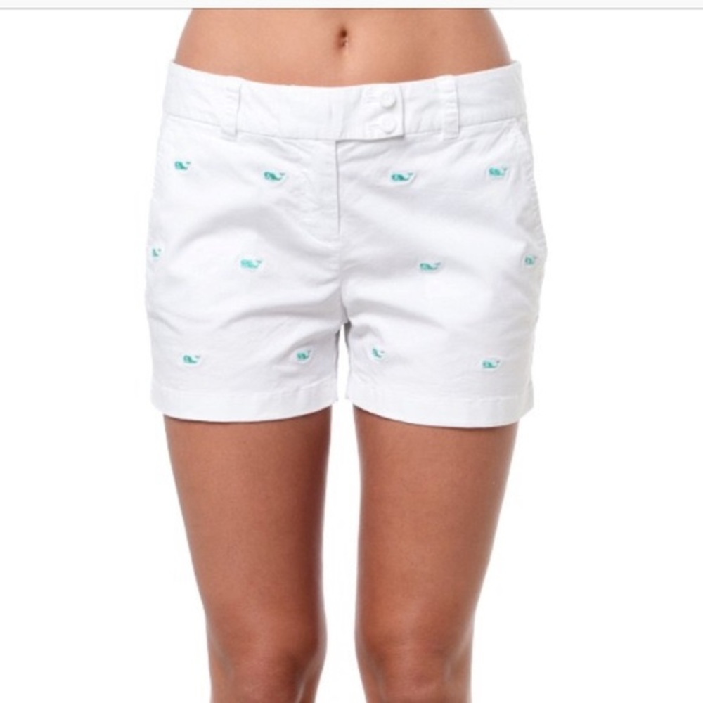 women's embroidered vineyard vines shorts